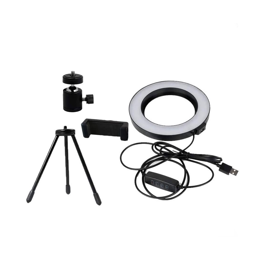 Ring Light De Mesa Iluminador De Led - Imagem 4